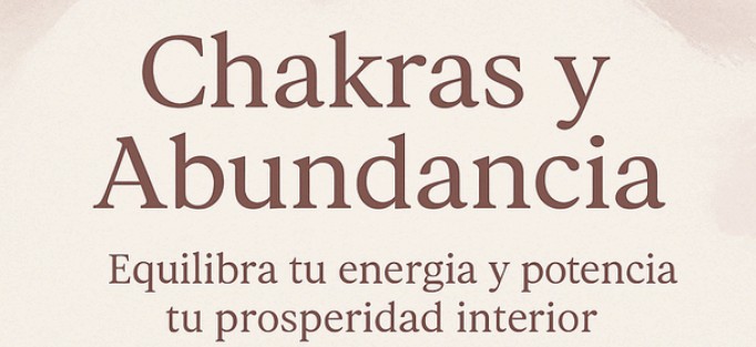 Portada Chakras y Abundancia